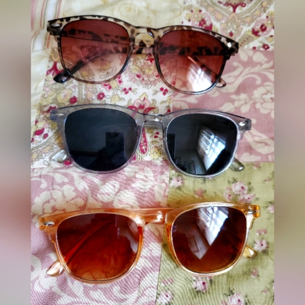 Women’s  Sunglasses - Three Pairs